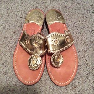 Jack Rogers thong sandals